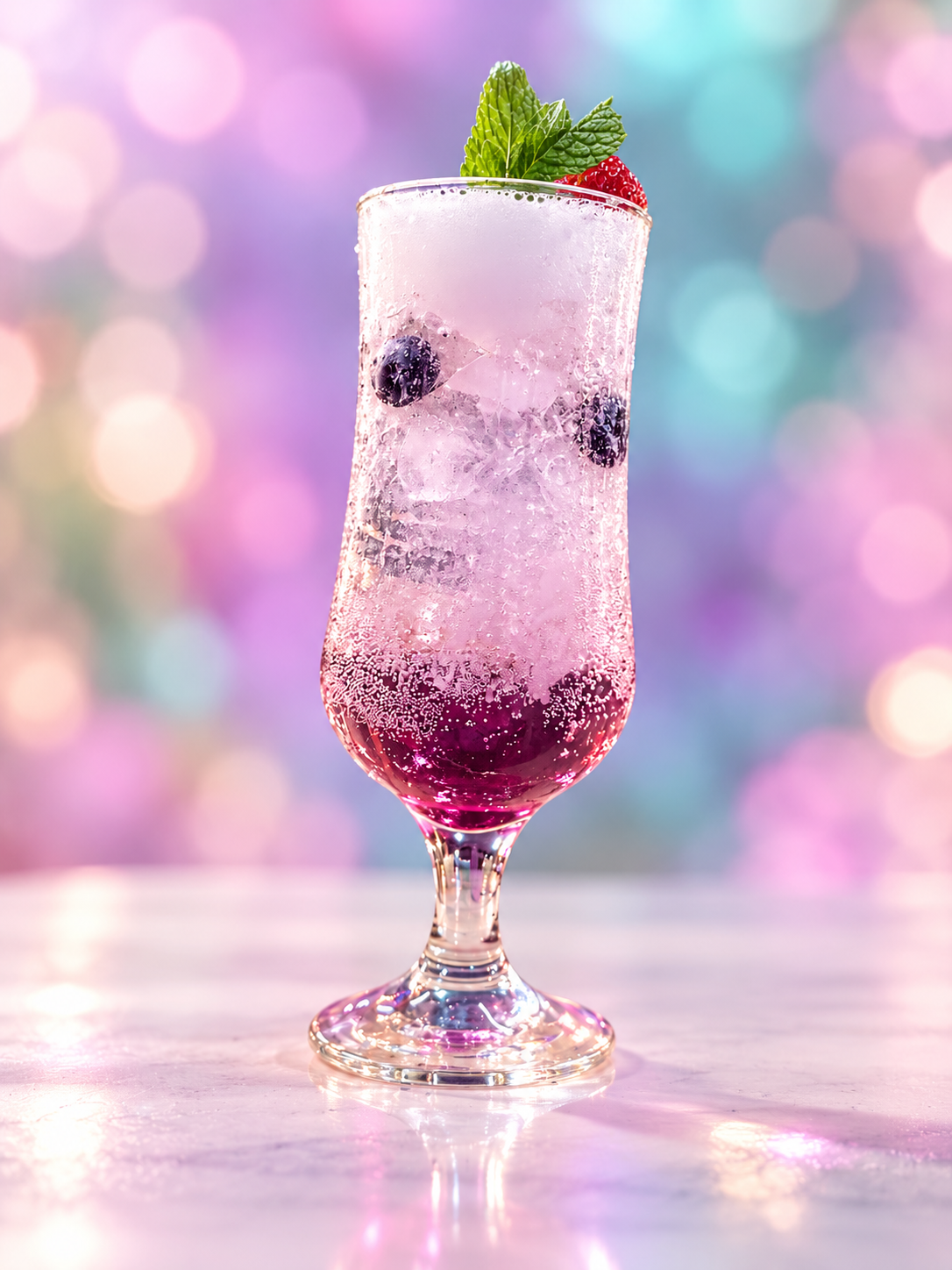 Purple berry spritz
